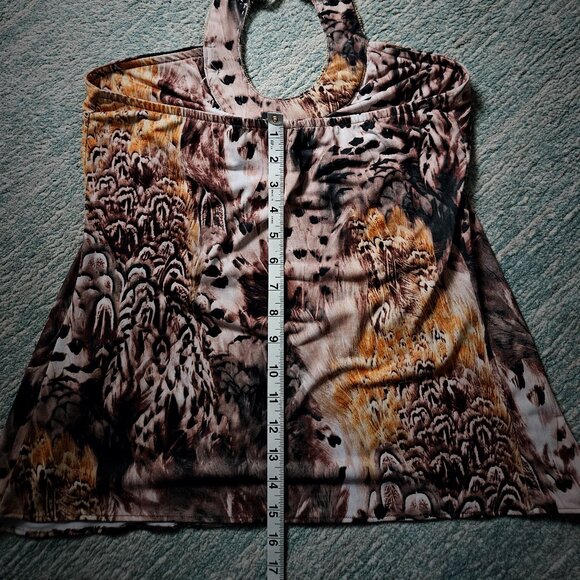 Boston Proper Animal Print Halter - Picture 3 of 5